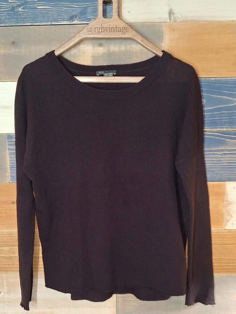 Vince Cashmere Sweater Plum S